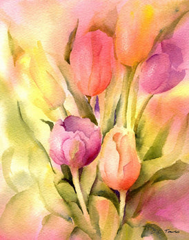 "Colorful Tulips"